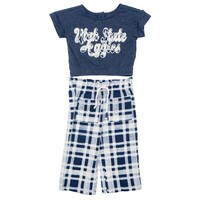 Infant Utah State Aggies Plaid Set